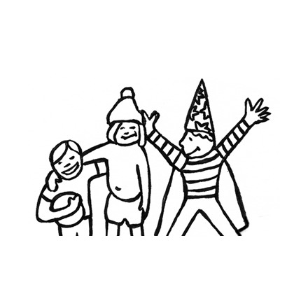 Close Up of Neighbourhood Kids