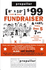 Group Show Invite - Holiday Fundraiser at The Propeller